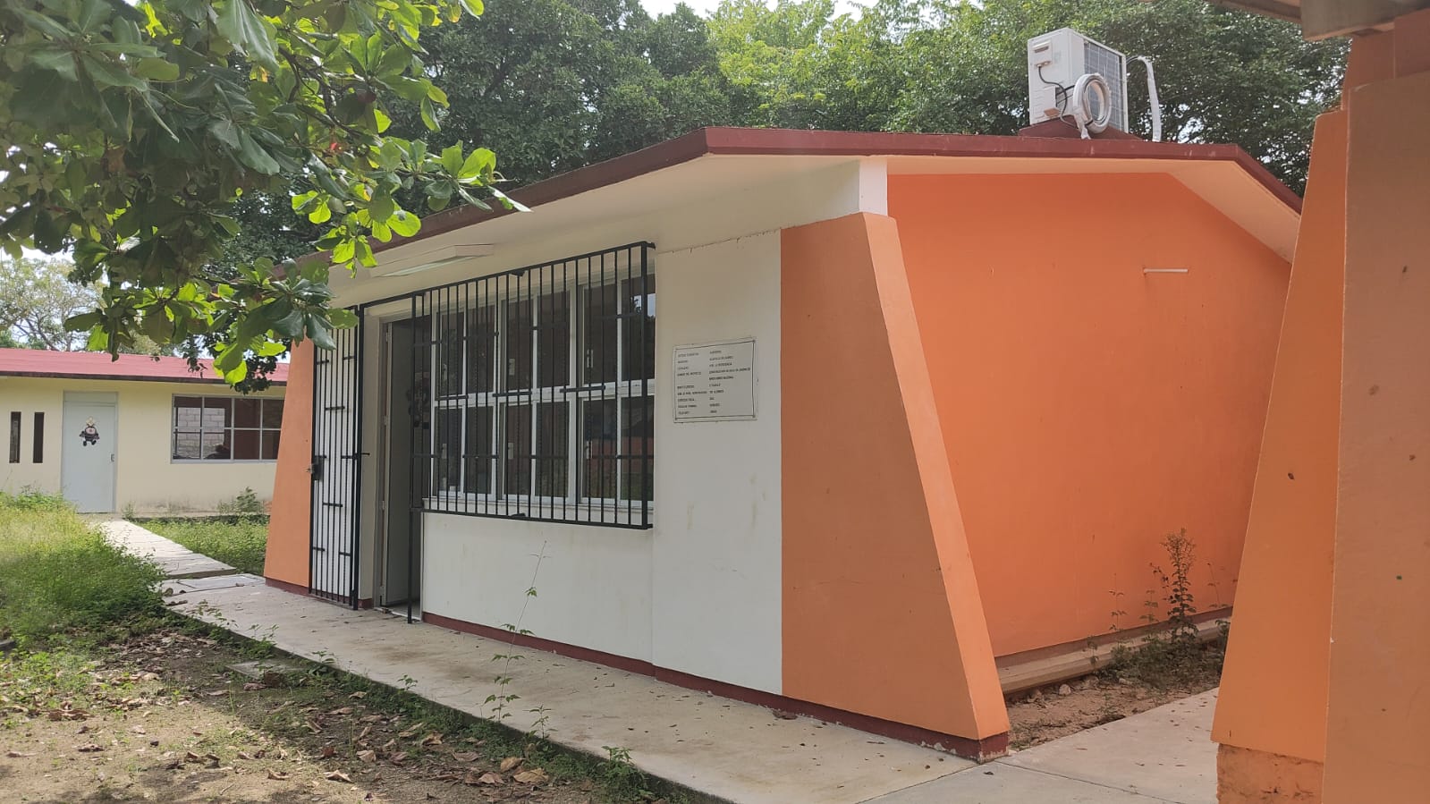 Construcción de aula en Jardín de Niños Himno Nacional, obra 41 del Distrito 9