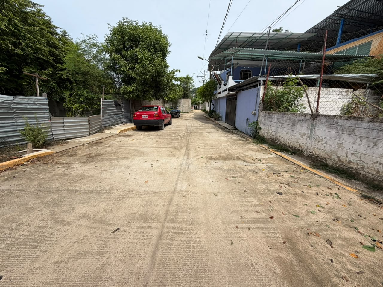 Pavimentación de calle Ernesto Rodríguez Escalona