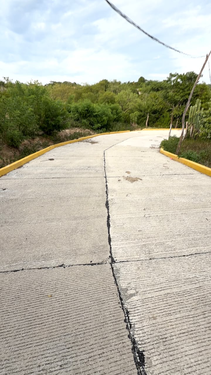 Pavimentación de calle Los Ciruelos, obra 72 del Distrito 9