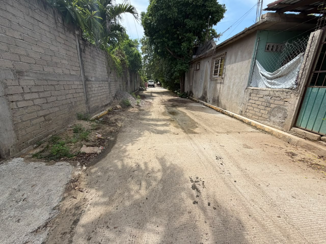 Pavimentación de andador sin nombre entronque con calle Icacos