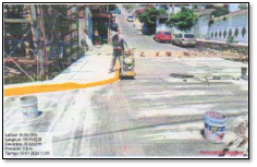 Evidencia fotográfica obra 9 Distrito 4