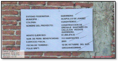 Evidencia fotográfica obra 9 Distrito 4