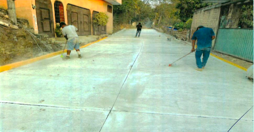 Evidencia fotográfica obra 4 Distrito 4
