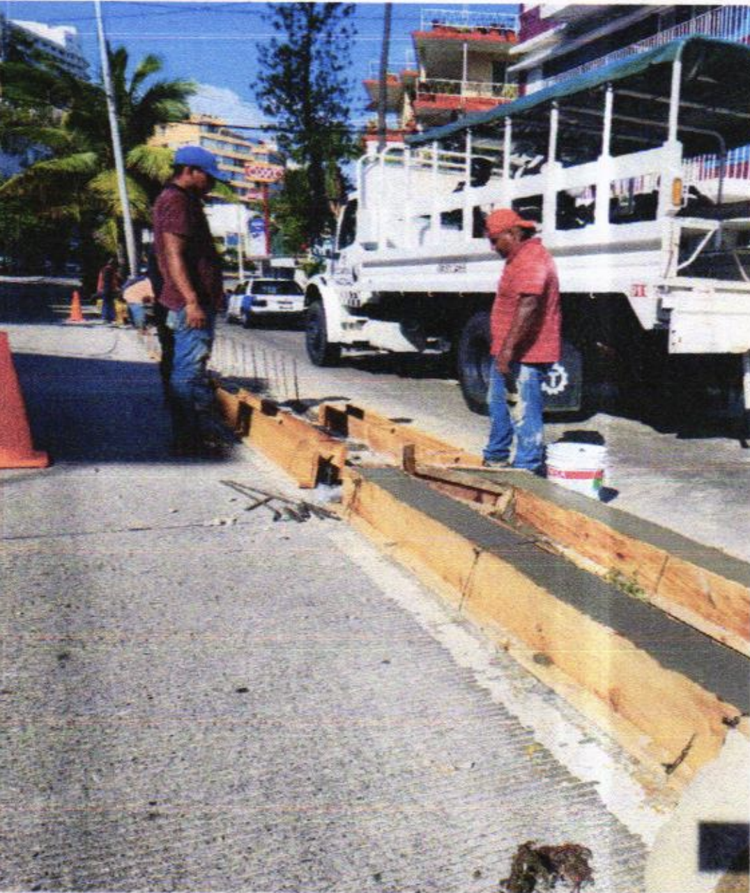 Evidencia fotográfica obra 10 Distrito 4