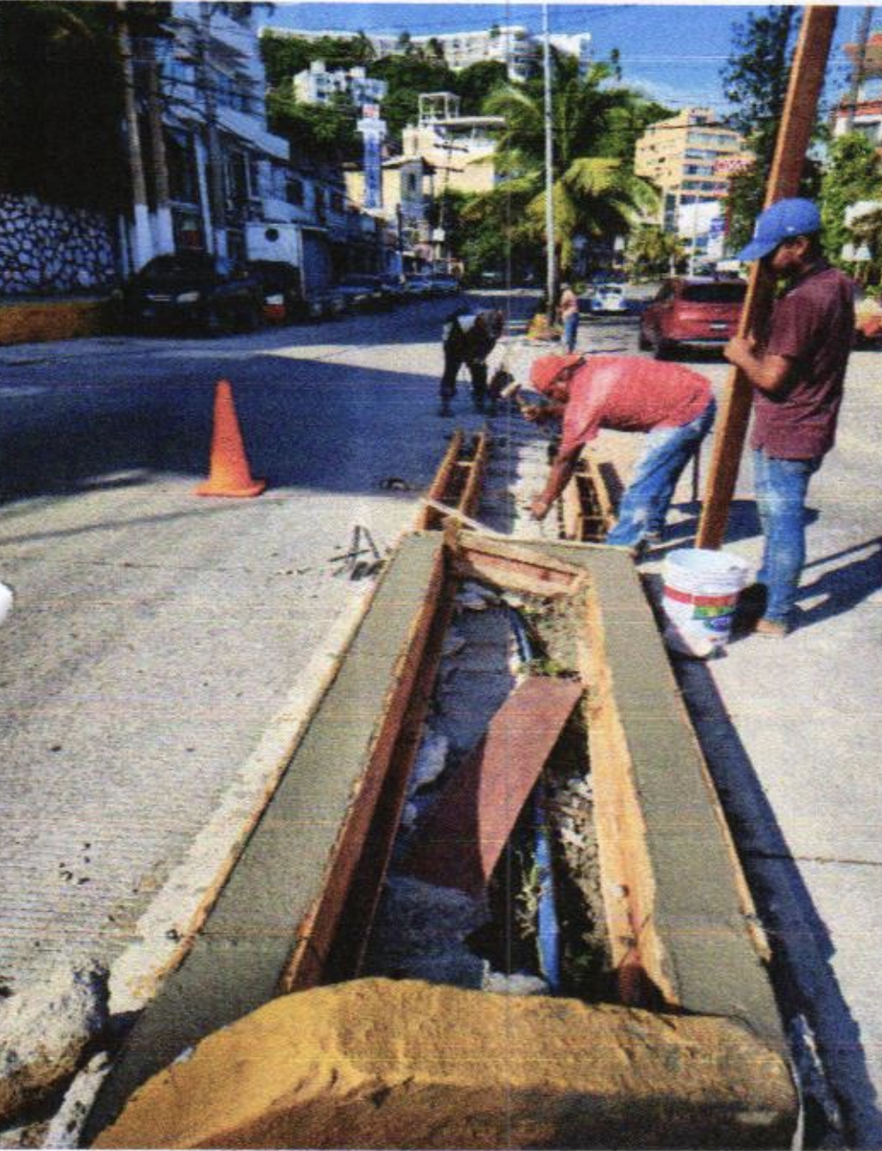 Evidencia fotográfica obra 10 Distrito 4