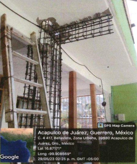 Evidencia fotográfica obra 12 Distrito 4