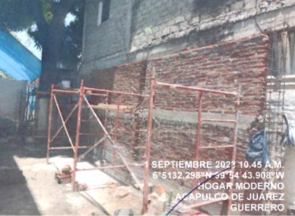 Evidencia fotográfica obra 13 Distrito 4