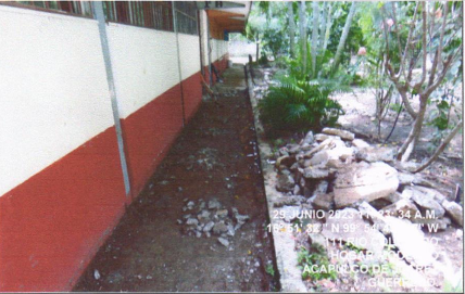 Evidencia fotográfica obra 14 Distrito 4