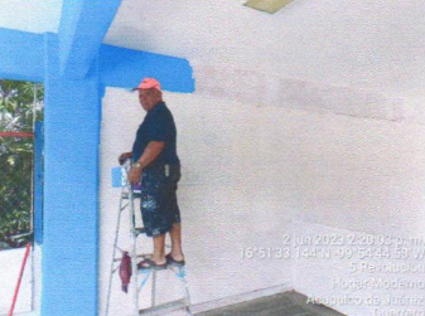 Evidencia fotográfica obra 14 Distrito 4