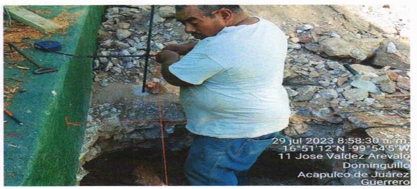 Evidencia fotográfica obra 19 Distrito 4