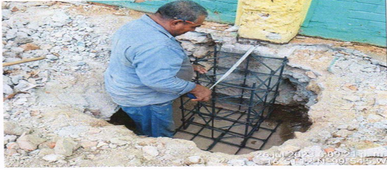 Evidencia fotográfica obra 19 Distrito 4