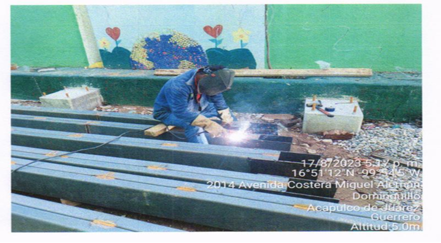 Evidencia fotográfica obra 19 Distrito 4