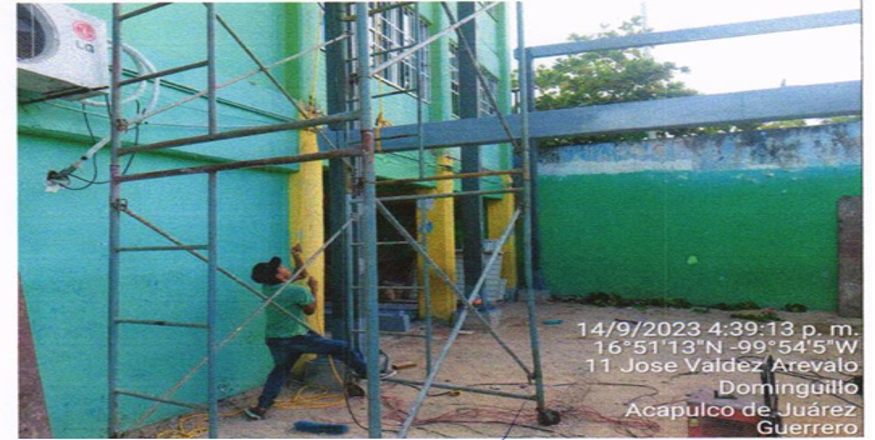 Evidencia fotográfica obra 19 Distrito 4