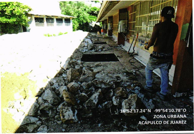 Evidencia fotográfica obra 21 Distrito 4