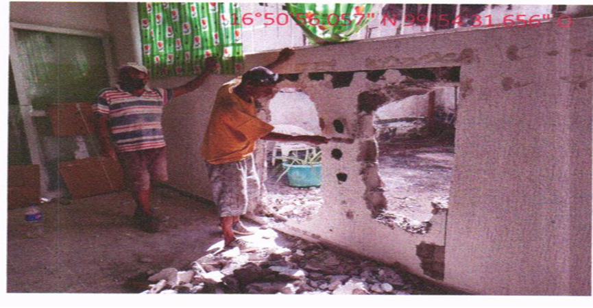Evidencia fotográfica obra 22 Distrito 4