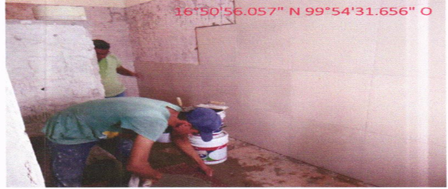 Evidencia fotográfica obra 22 Distrito 4