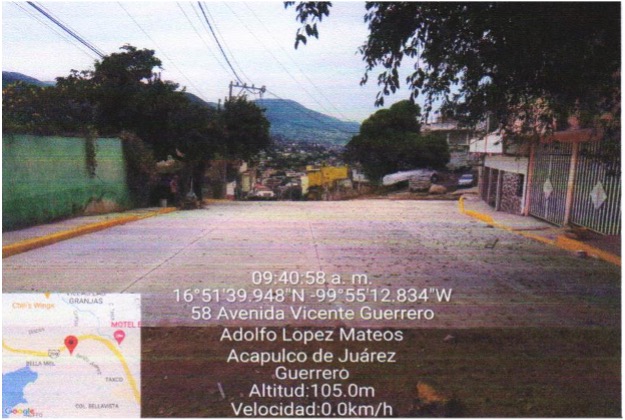 Evidencia fotográfica obra 24 Distrito 4