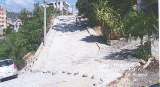 Evidencia fotográfica obra 25 Distrito 4