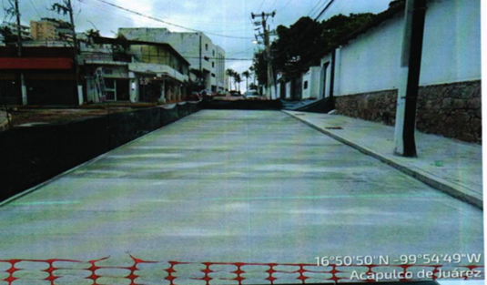 Evidencia fotográfica obra 26 Distrito 4