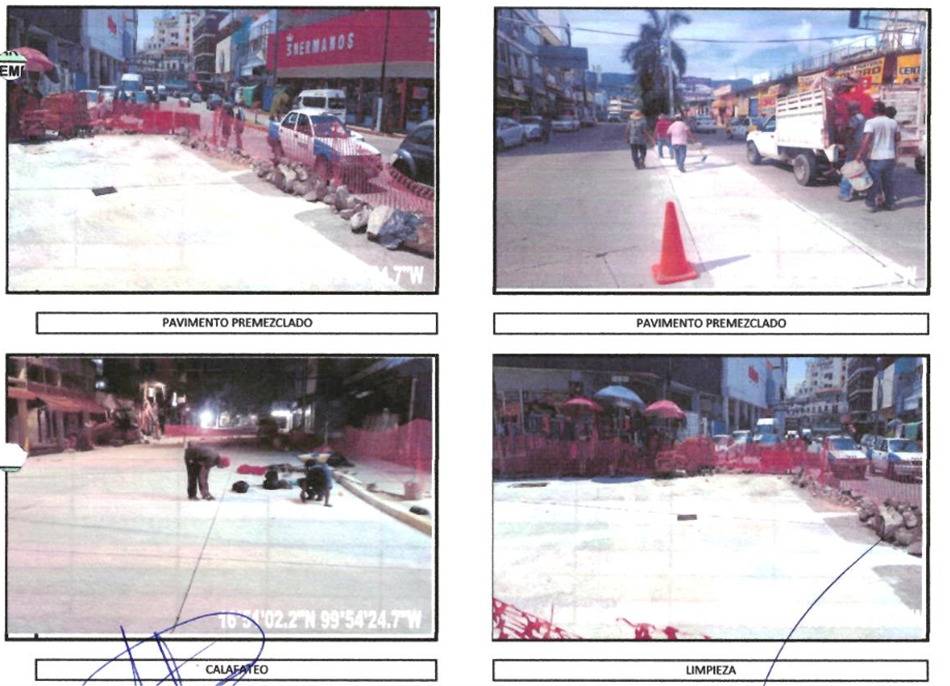Evidencia fotográfica obra 27 Distrito 4