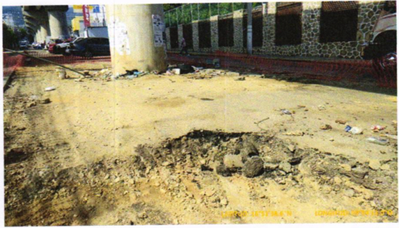 Evidencia fotográfica obra 28 Distrito 4