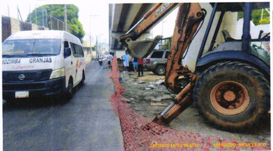Evidencia fotográfica obra 28 Distrito 4