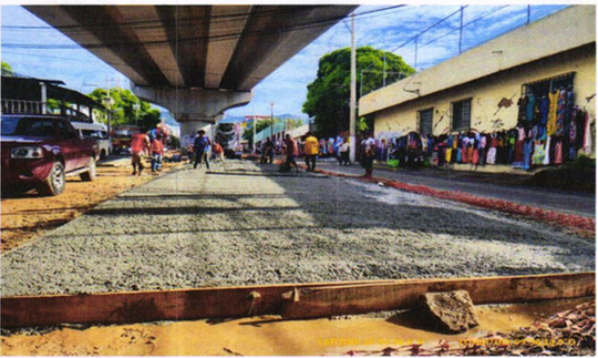 Evidencia fotográfica obra 28 Distrito 4