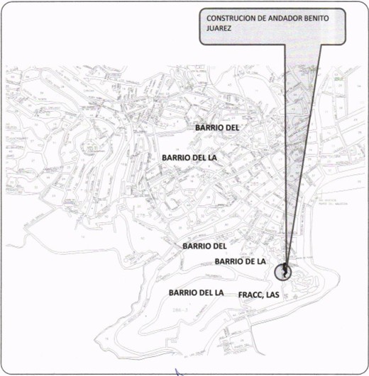 Evidencia fotográfica obra 29 Distrito 4