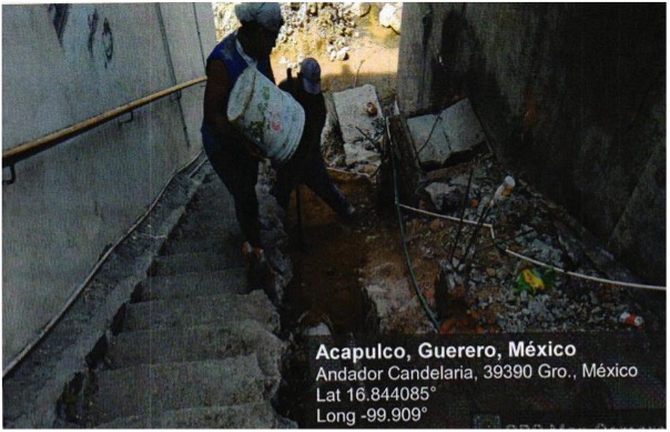 Evidencia fotográfica obra 30 Distrito 4