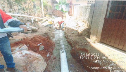 Evidencia fotográfica obra 31 Distrito 4
