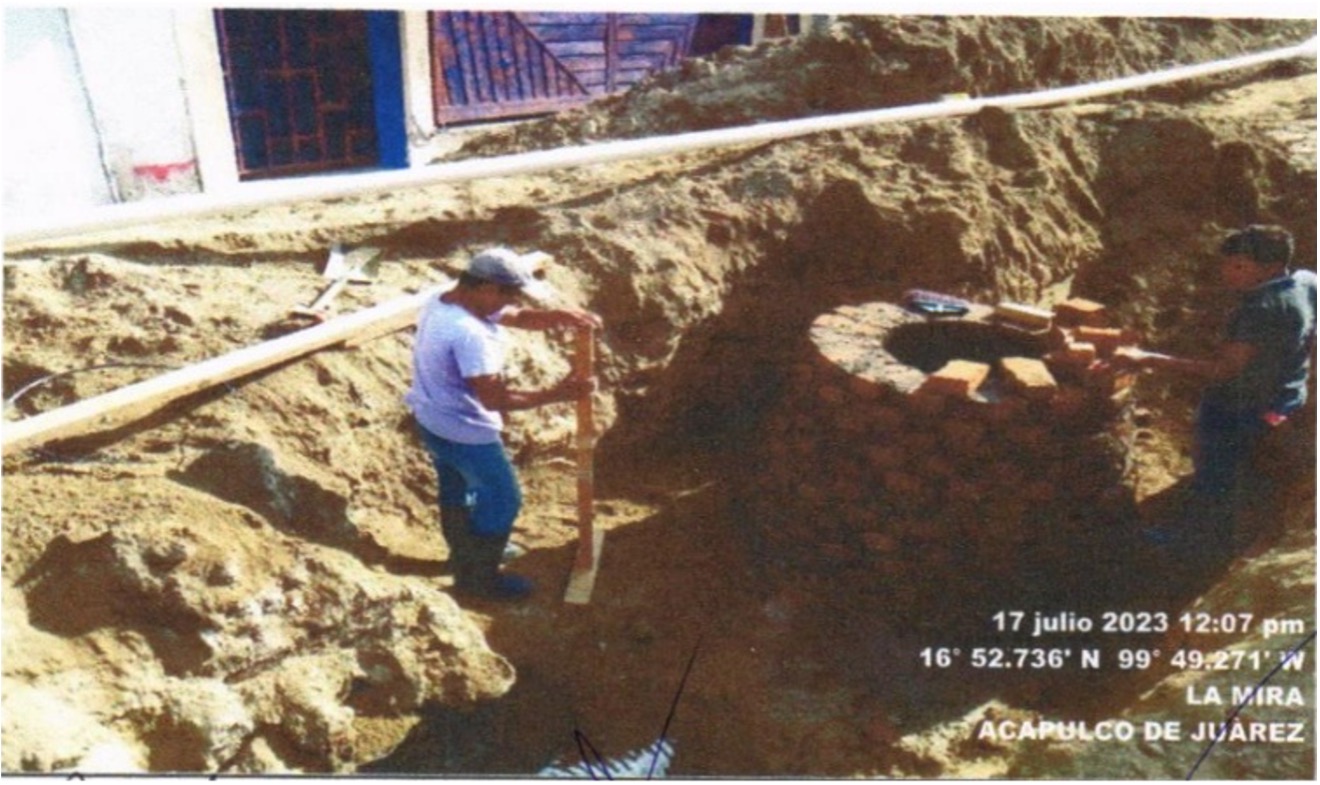Evidencia fotográfica obra 31 Distrito 4