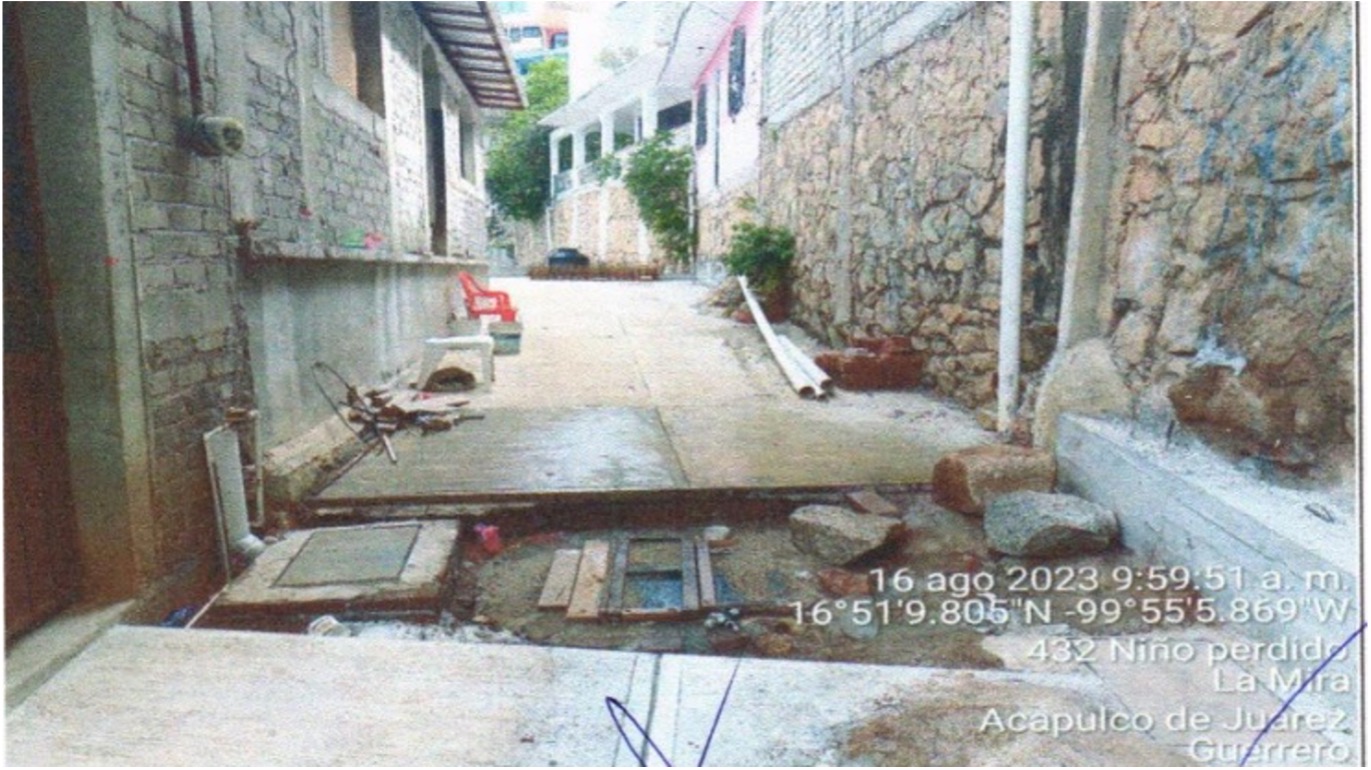 Evidencia fotográfica obra 31 Distrito 4