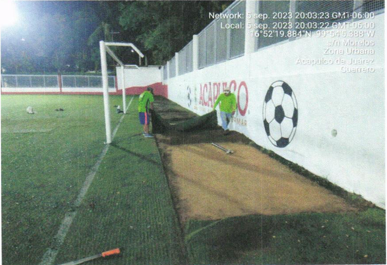 Evidencia fotográfica obra 32 Distrito 4