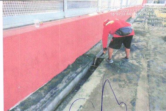 Evidencia fotográfica obra 32 Distrito 4