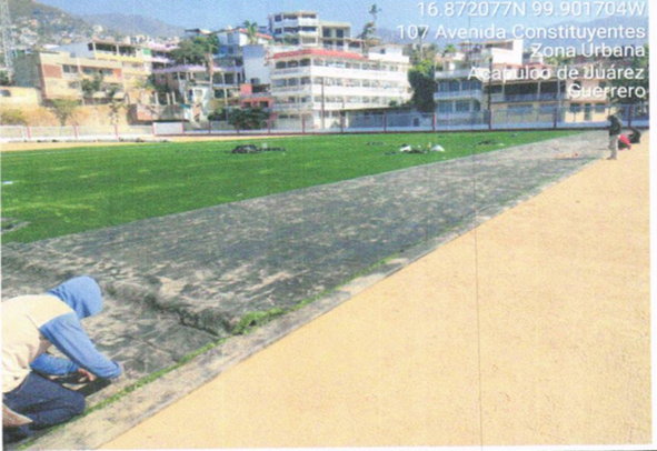 Evidencia fotográfica obra 32 Distrito 4