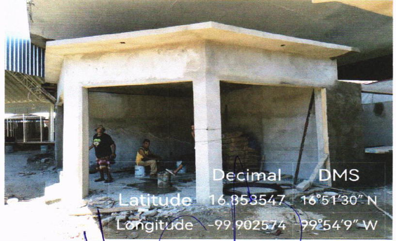 Evidencia fotográfica obra 37 Distrito 4