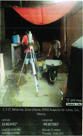 Evidencia fotográfica obra 39 Distrito 4