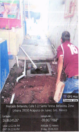 Evidencia fotográfica obra 39 Distrito 4