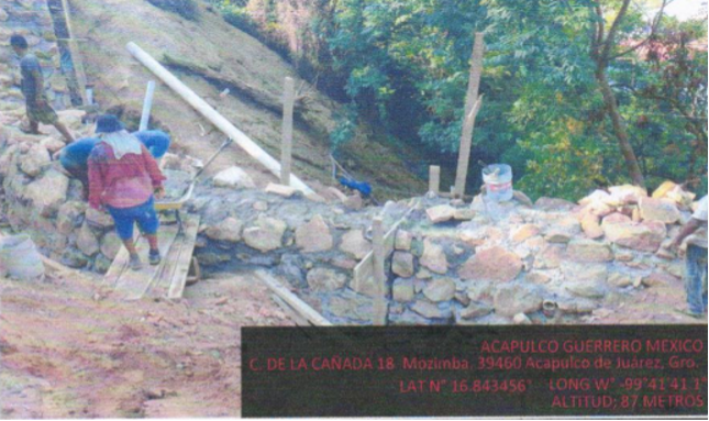 Evidencia fotográfica obra 40 Distrito 4