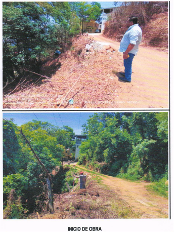 Evidencia fotográfica obra 41 Distrito 4