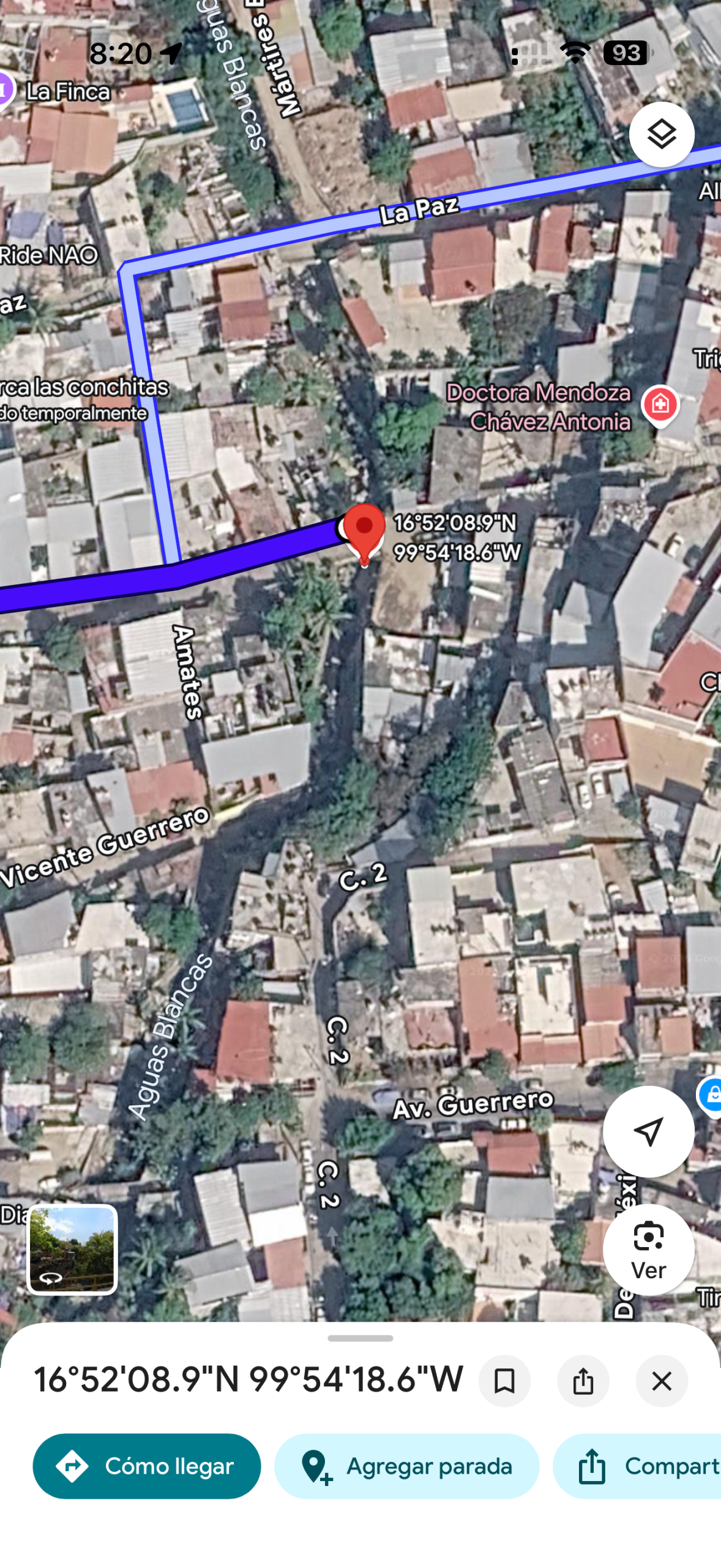 Geolocalización obra 43 Distrito 4