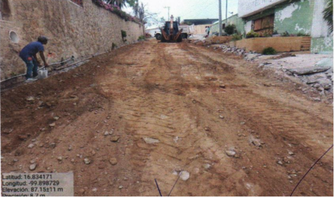 Evidencia fotográfica obra 45 Distrito 4