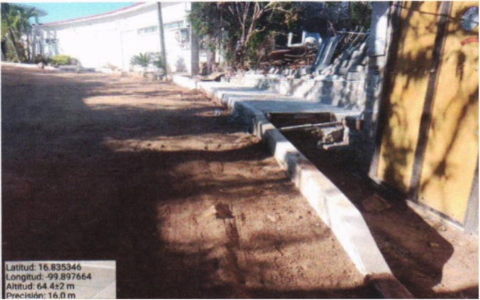 Evidencia fotográfica obra 45 Distrito 4