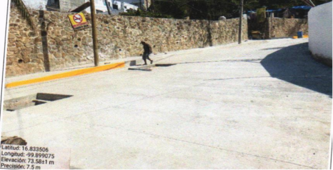 Evidencia fotográfica obra 45 Distrito 4