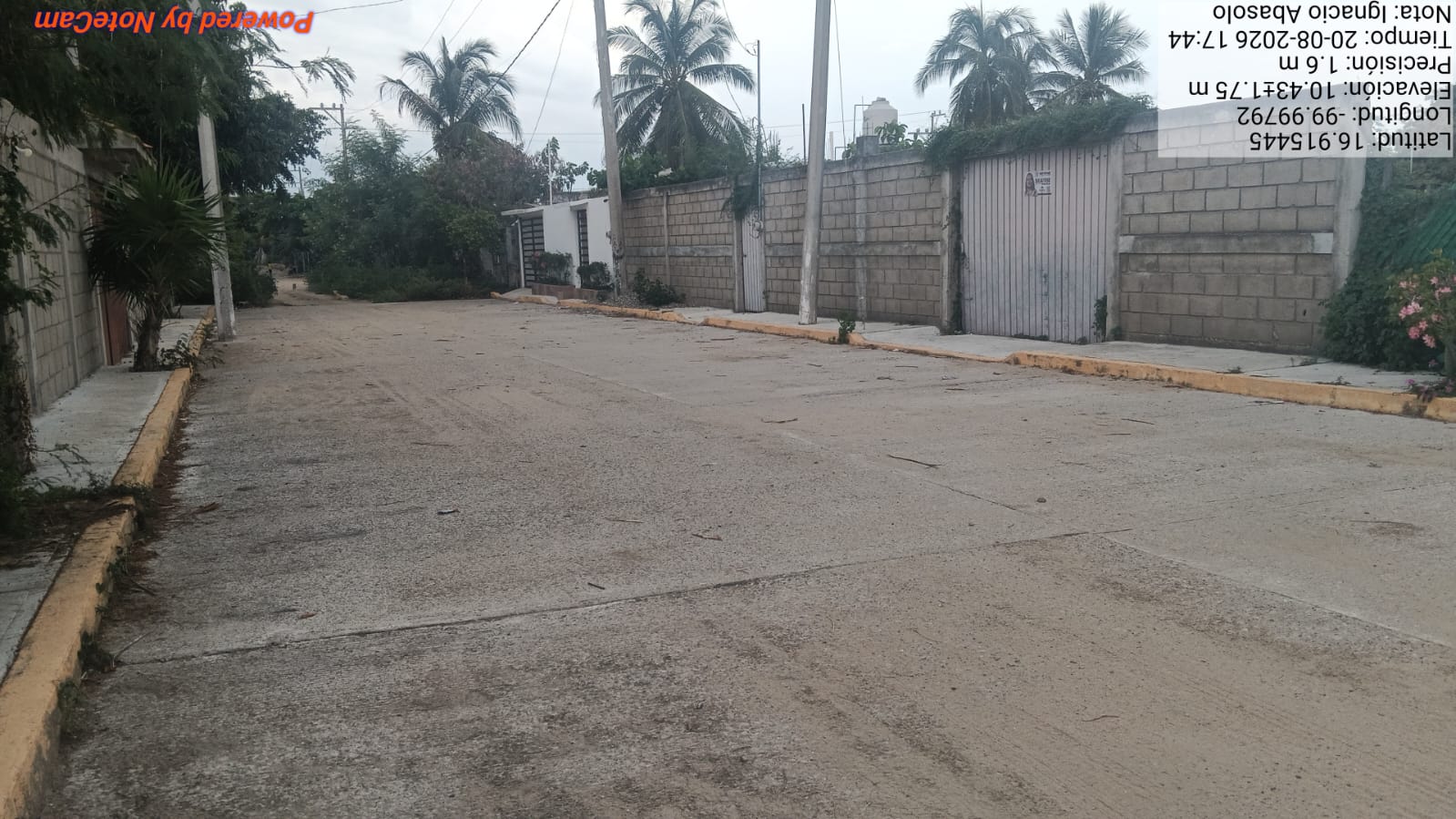 Pavimentación de calle Ignacio Abasolo
